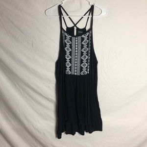 Black and white tank top